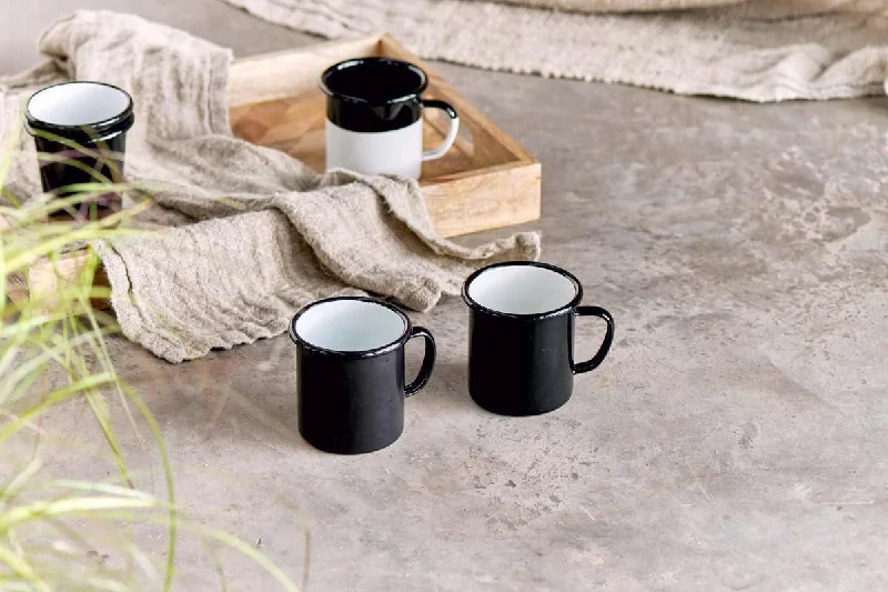 Abessa Mug - Black (Set of 2)