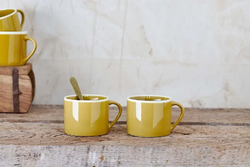 Datia Small Mug - Mustard (Set of 2)