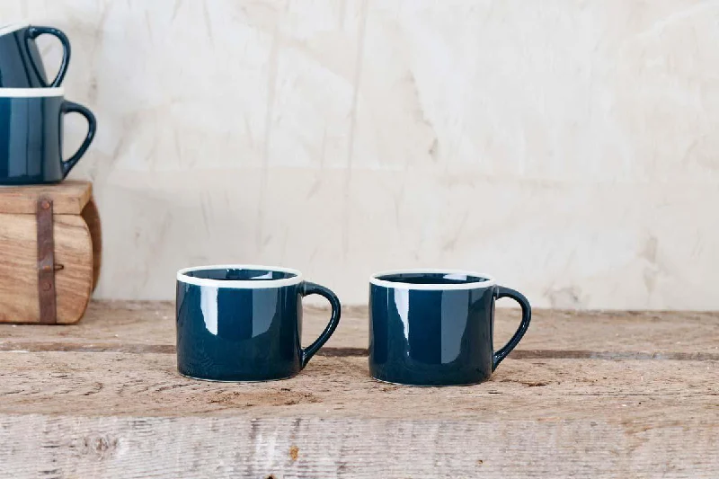 Datia Small Mug - Dark Teal (Set of 2)