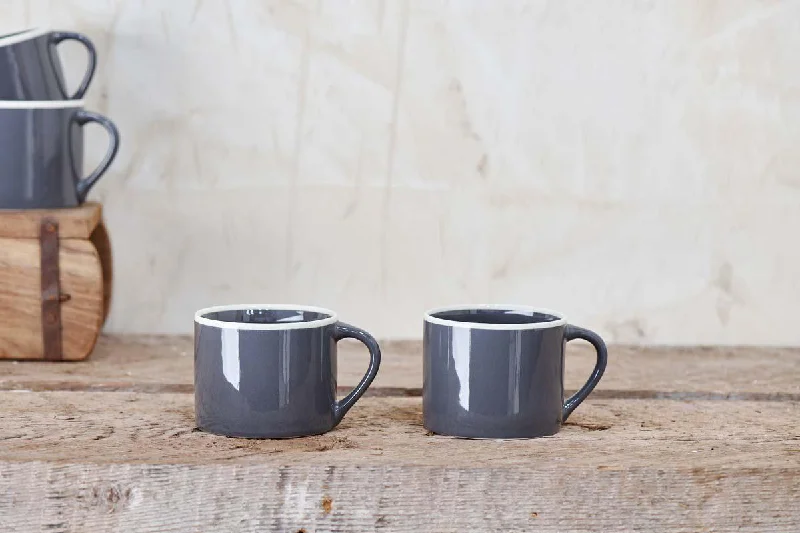 Datia Small Mug - Slate (Set of 2)