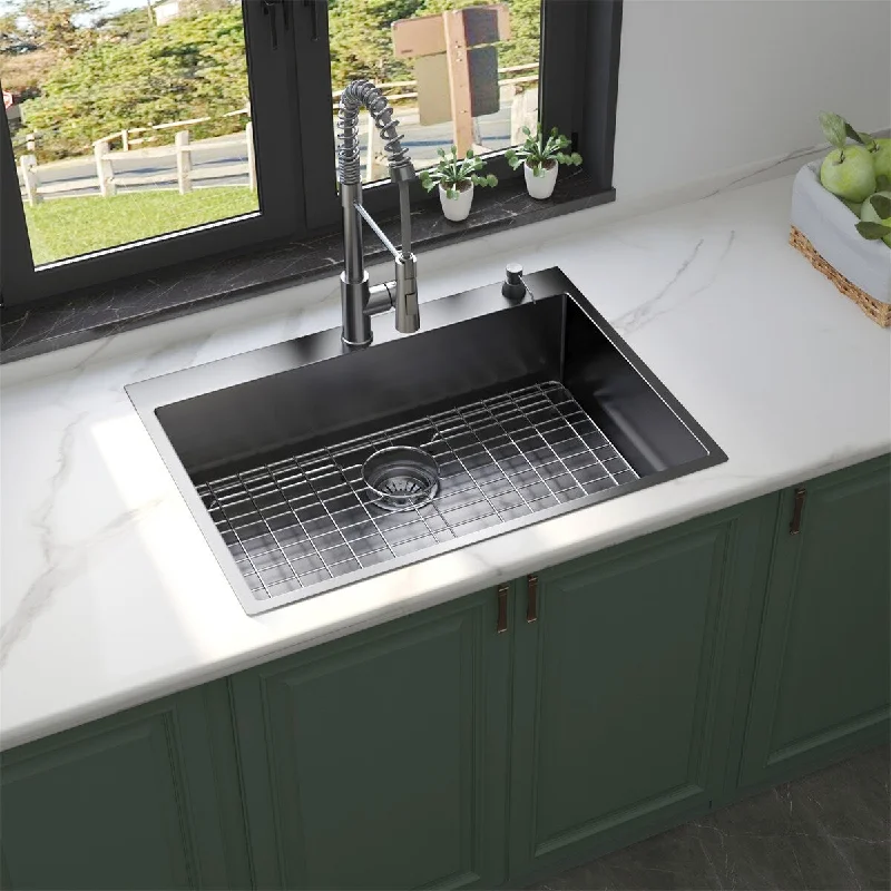 30 Inch Single Bowl Kitchen Sink