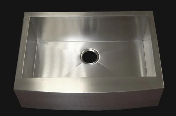 33-inch Stainless Steel Single-bowl Farmhouse Sink