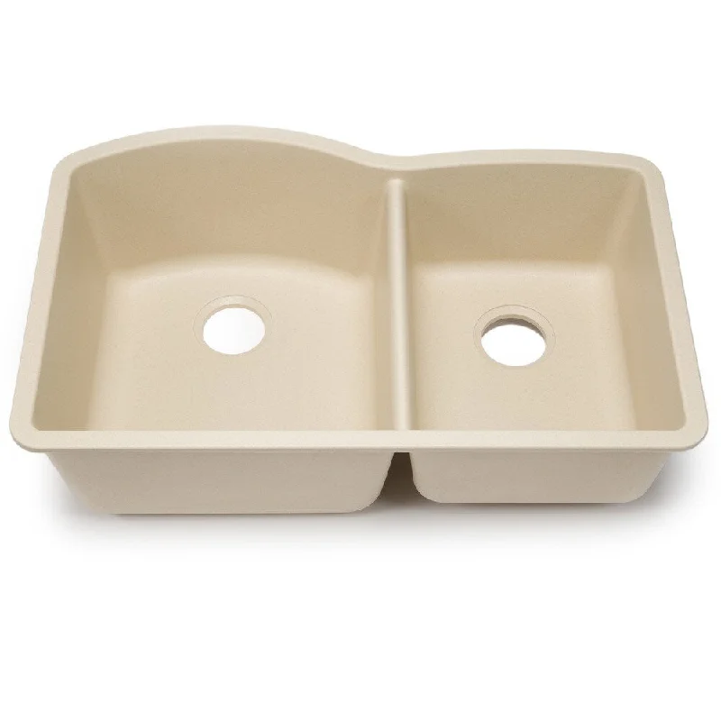 Blanco Silgranit Diamond Biscotti 1-3/4 Undermount Double Bowl Kitchen Sink