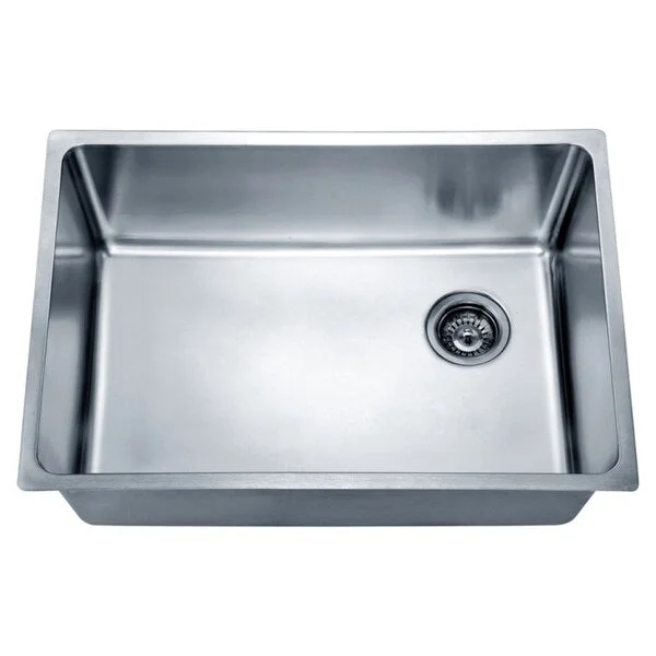 Dawn Undermount Single Bowl Sink with Rear Corner Drain