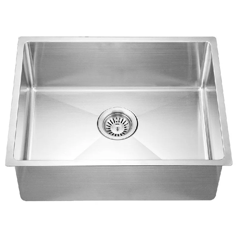 Dawn Undermount Small Corner Radius Single Bowl Sink