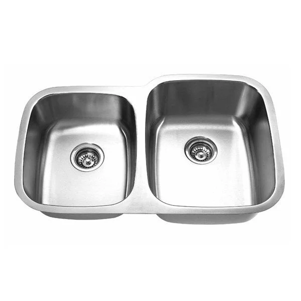 Designer Collection 40/ 60 Stainless Steel Double Bowl Kitchen Sink