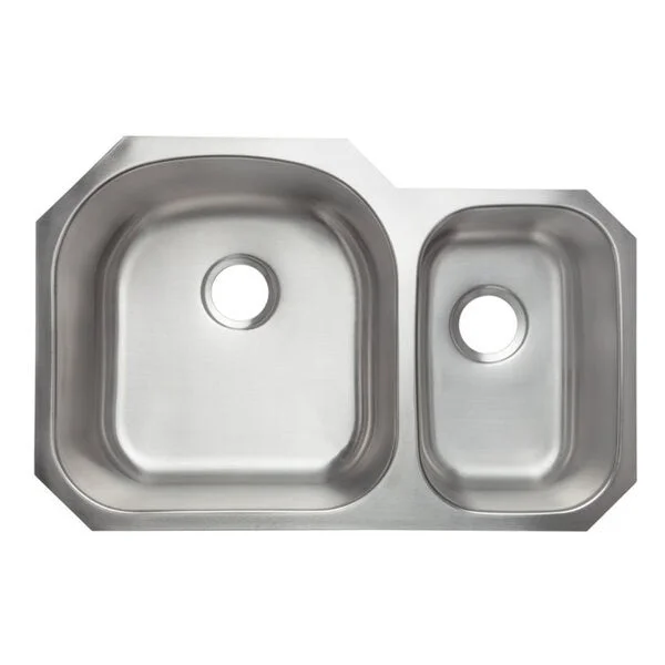 Designer Collection Double Bowl 70/ 30 Stainless Steel Kitchen Sink