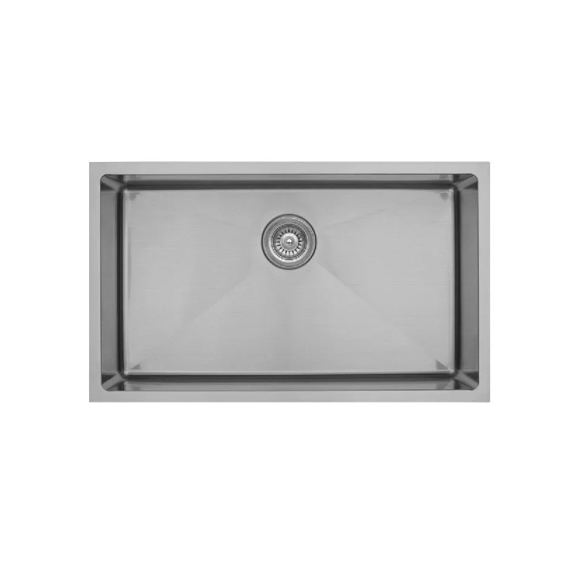 Karran Stainless Steel Undermount for Stone and Quartz single bowl