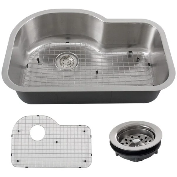 Phoenix 32-inch Stainless Steel 18-gauge Undermount Single Bowl Kitchen Sink