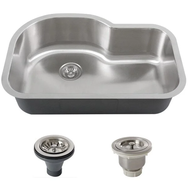 Phoenix L8BG-BASK-DEL Stainless Steel Undermount Single Bowl Kitchen Sink