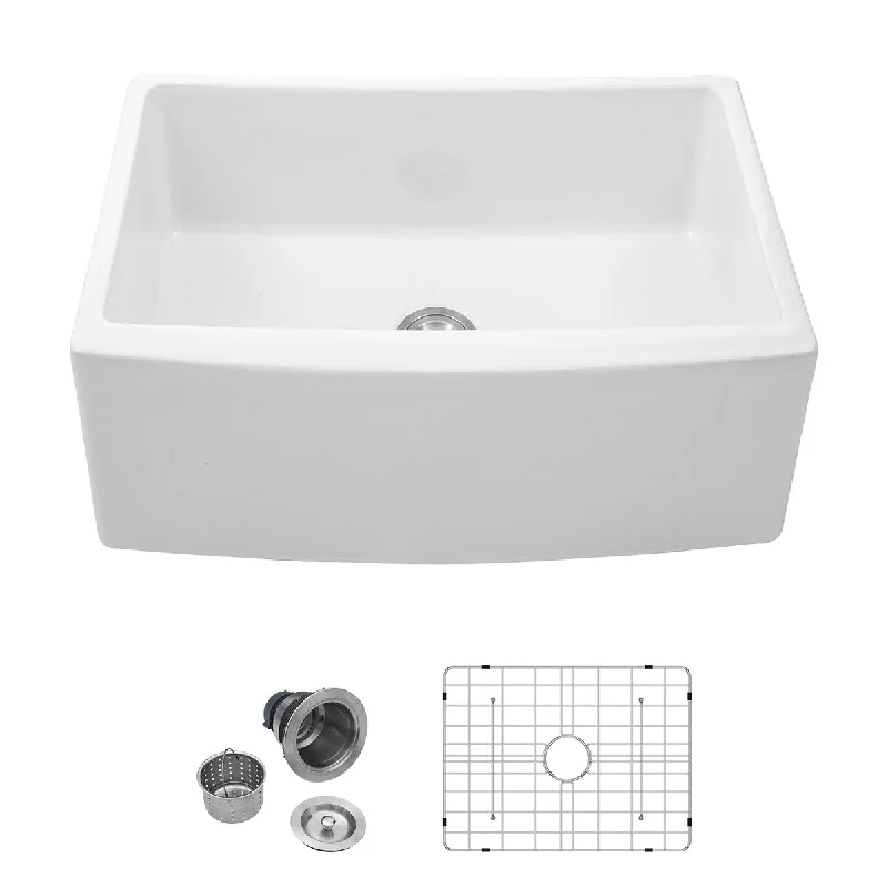 Single Bowl Farm Kitchen Sinks