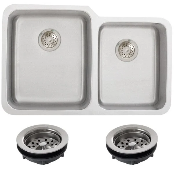 Ticor 1205BG-REG Undermount Double Bowl Kitchen Sink