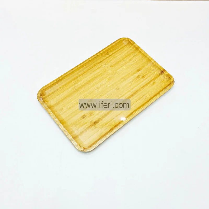 12 Inch Rectangular Shape Restaurant Bamboo Steak Serving Board/Serving Tray FH8018