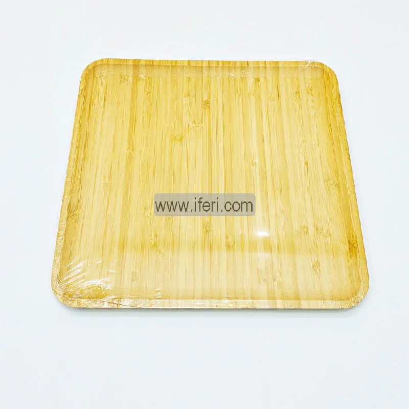 12 Inch Square Shape Restaurant Bamboo Steak Serving Board/Serving Tray FH8011