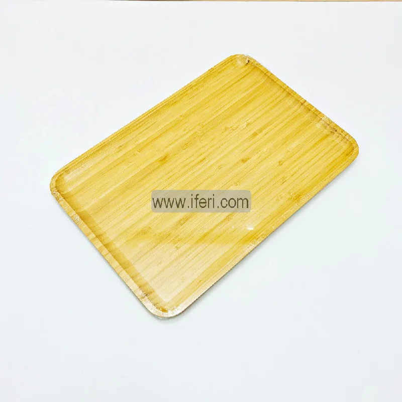 14 Inch Rectangular Shape Restaurant Bamboo Steak Serving Board/Serving Tray FH8017