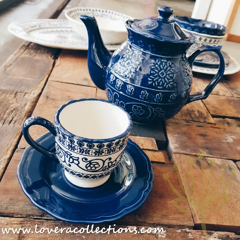 *Special Limited Offer* Adelaide Blue & White Tea Set