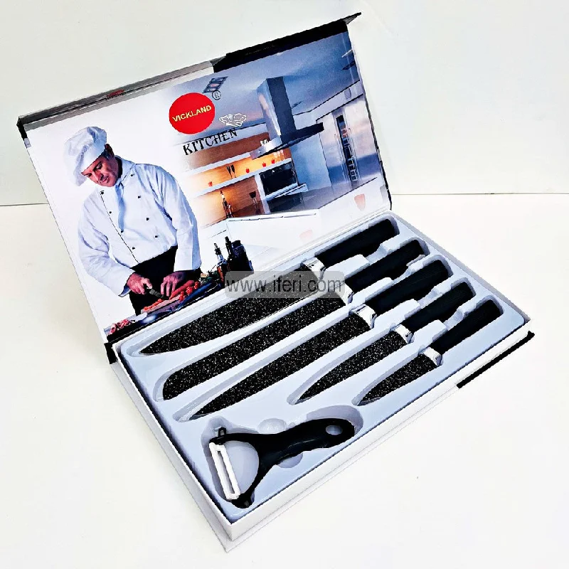 6 Pcs Multipurpose Kitchen Knife Set EB21383