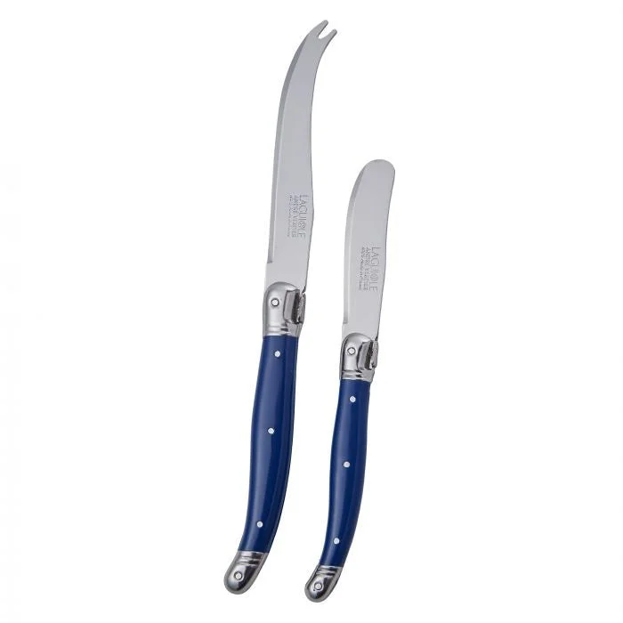 Debutant Cheese Knife S/2 Blue