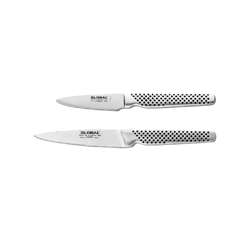 Global 2 Piece Paring Knife Set