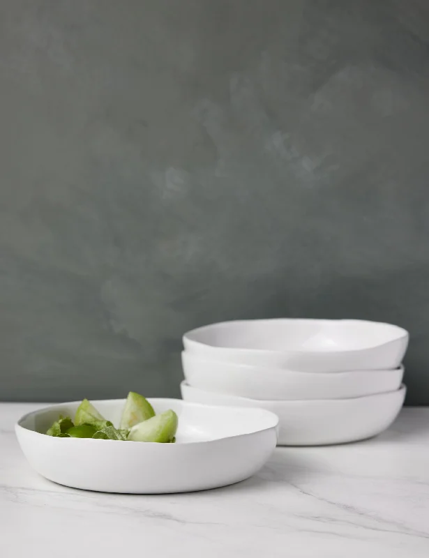 Organic Low Bowl (Set of 4) by Hawkins New York