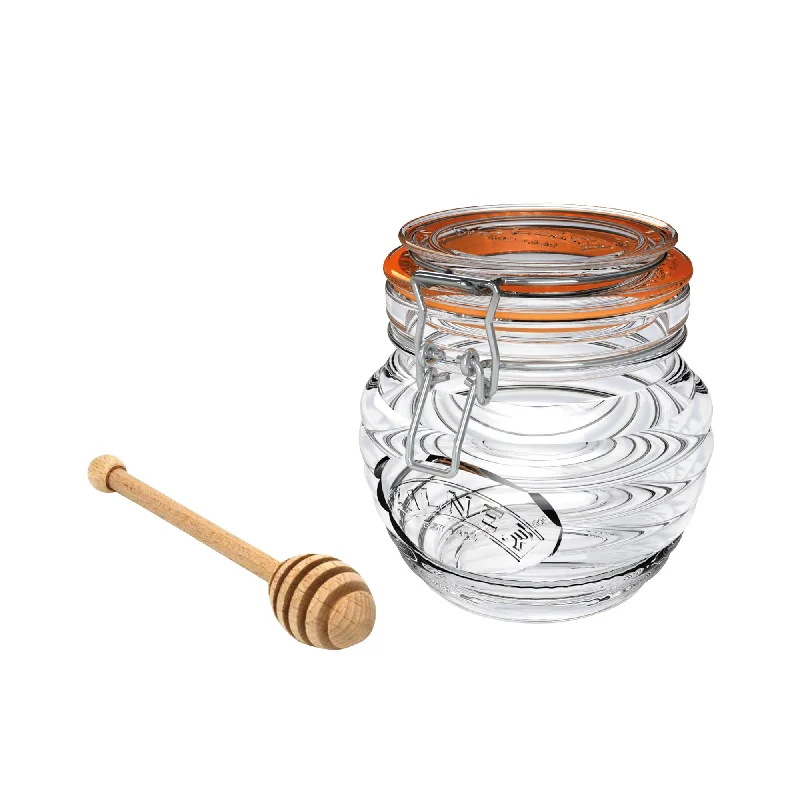 Kilner Honey Pot with Drizzler Spoon 400ml