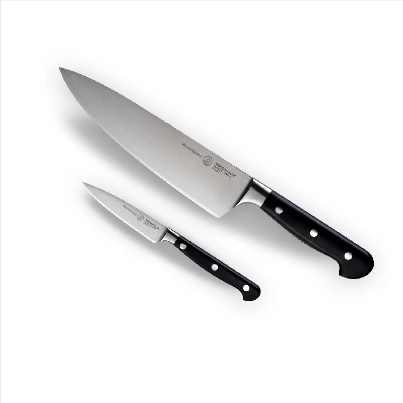 Messermeister Meridian Elite 2 Piece Chef's Knife & Paring Knife Set