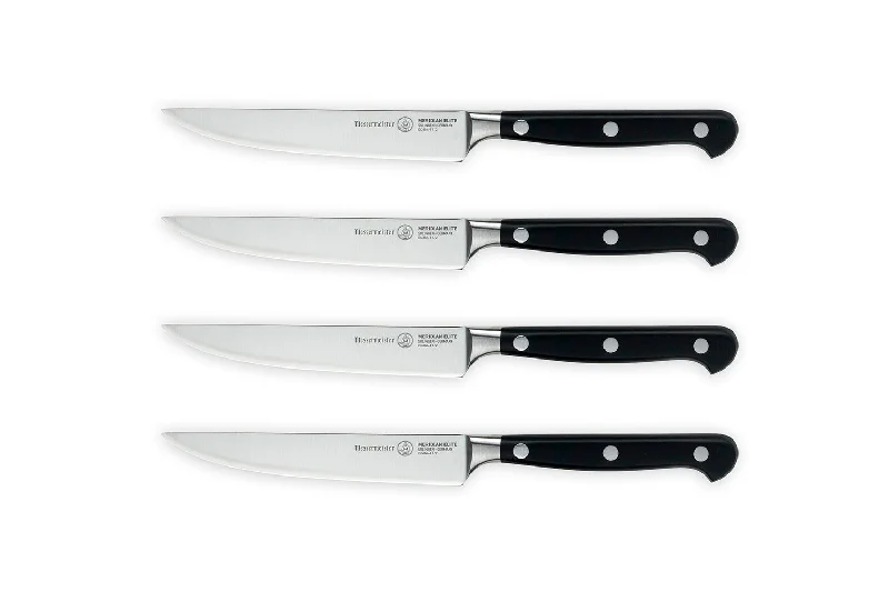 Messermeister Meridian Elite 4 Piece Fine Edge Steak Set