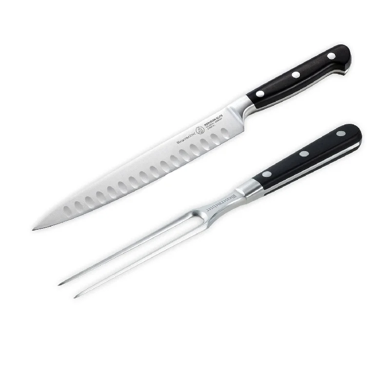 Messermeister Meridian Elite Kullenschliff 2 Piece Carving Set