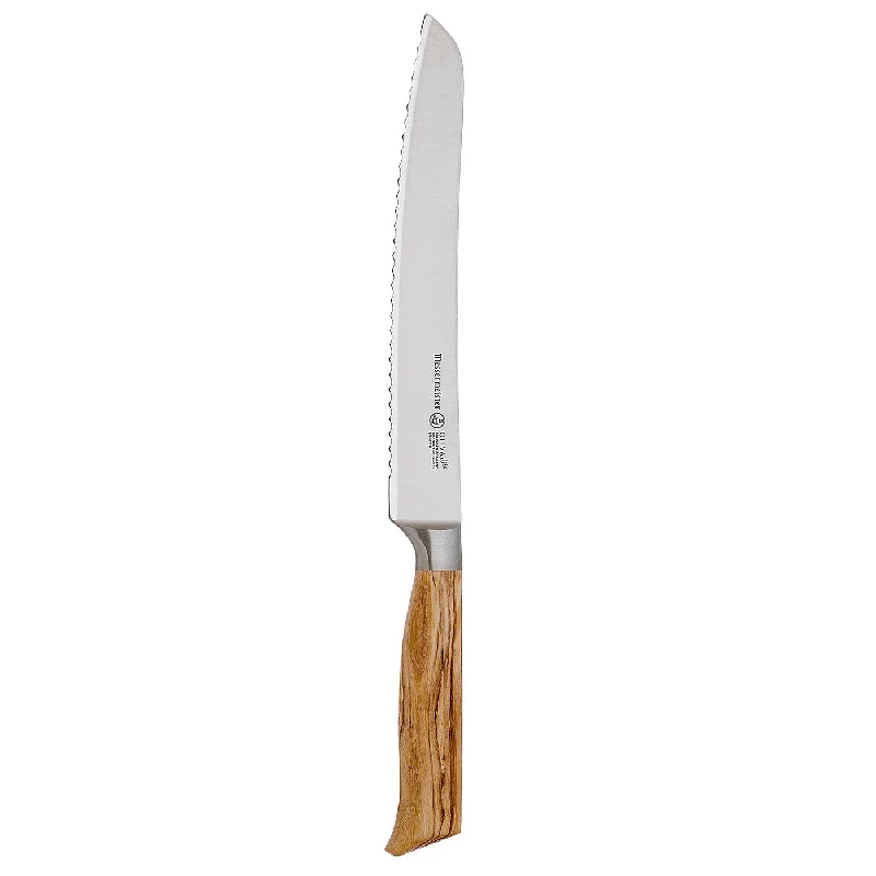 Messermeister Oliva Elite 9-Inch Scalloped Bread Knife