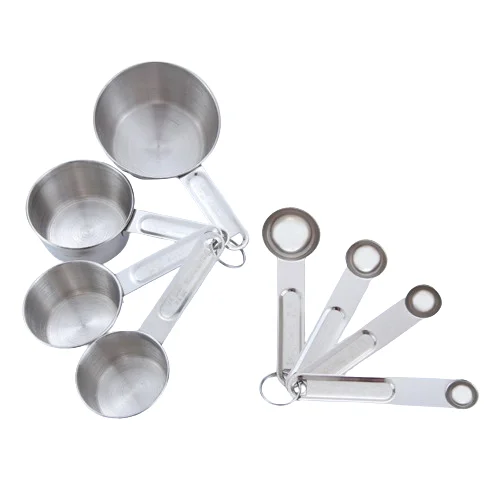 Multi-Attached Measuring Cups and Spoons