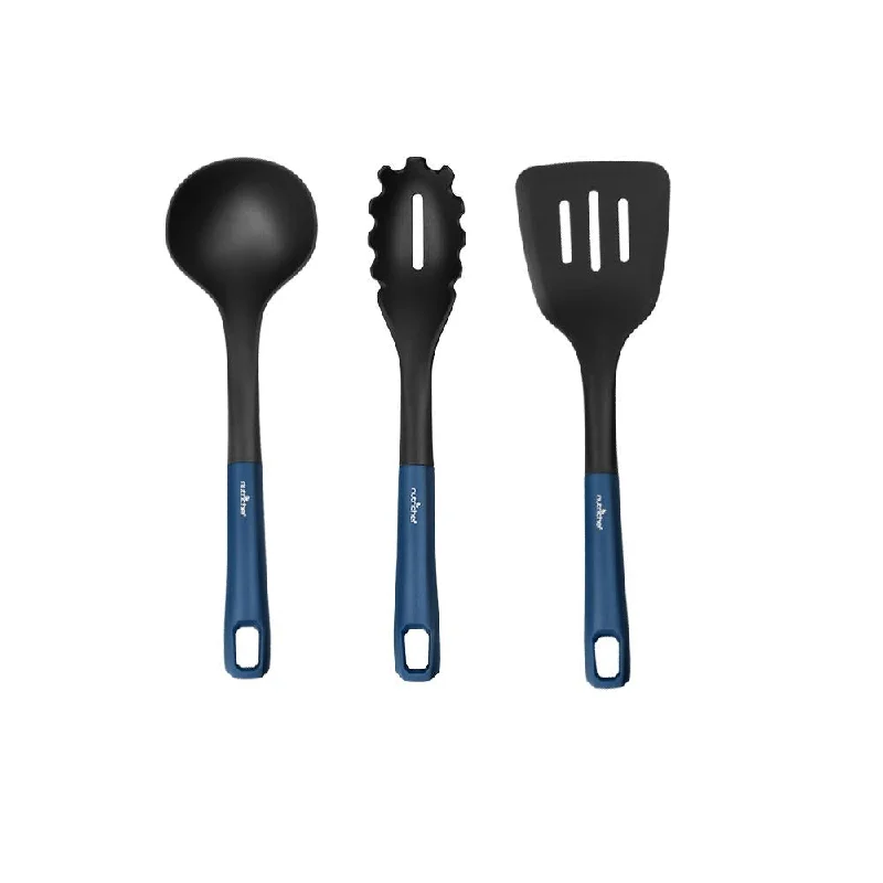 Kitchen Cooking Utensils Set - Includes Soup Ladle, Pasta Fork, And Spatula, Works With Models: Nccw14Sblu & Nccw20Sblu