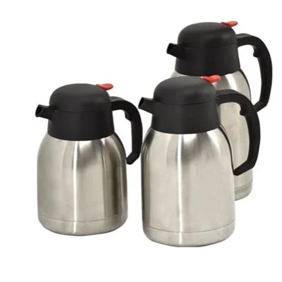 Nella 1.2 Litre Thermal Insulated Coffee Carafe, Double Wall Stainless Steel