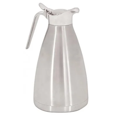 Nella 2 Litre Thermal Insulated Coffee Carafe, Double Wall Stainless Steel