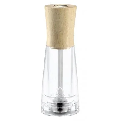 Omcan Tosca 6" Salt Mill, Light Beech Wood