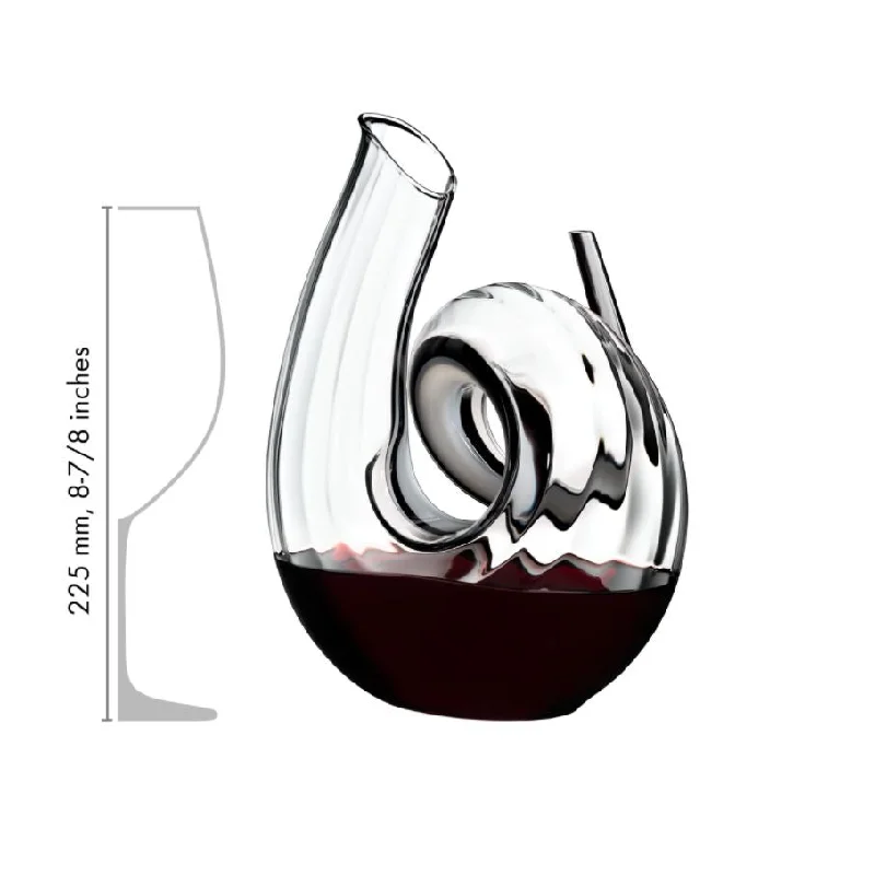 Riedel Curly Fatto A Mano 47 Oz Wine Decanter