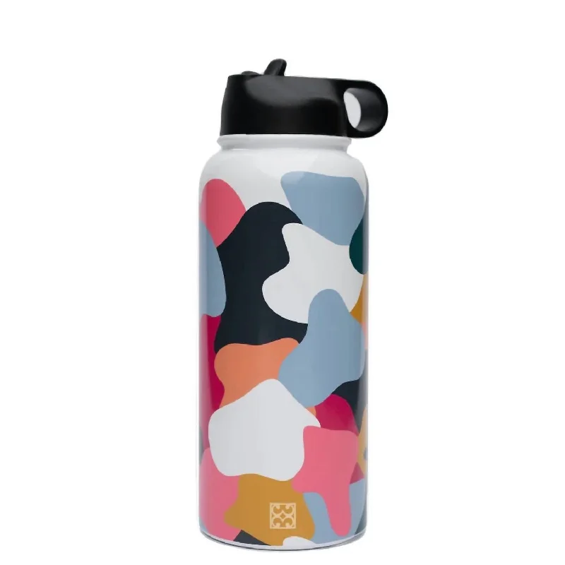 Stainless Large Water Bottle In Fade Away