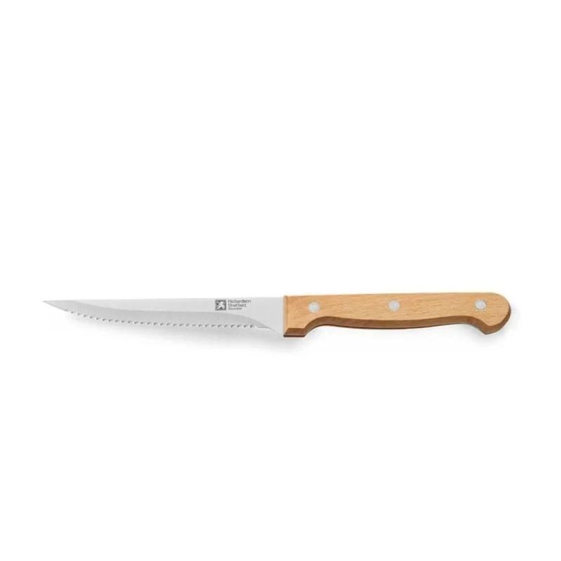 Trendy Artisan Wood Steak Knife | 9 inches