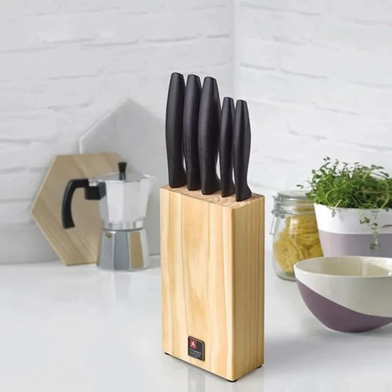 Zoku Urban Knife Block | Set of 5 | 5 x 4 x 14 inches