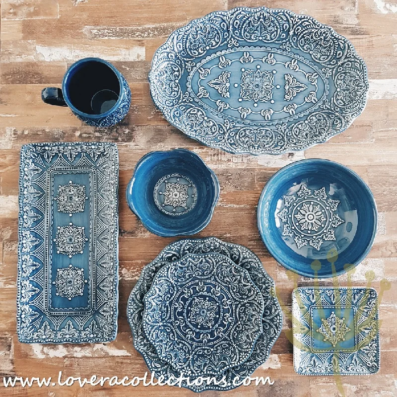 *BUY 1 FREE 1 PROMO* Victorian Blue Dinnerware Collection