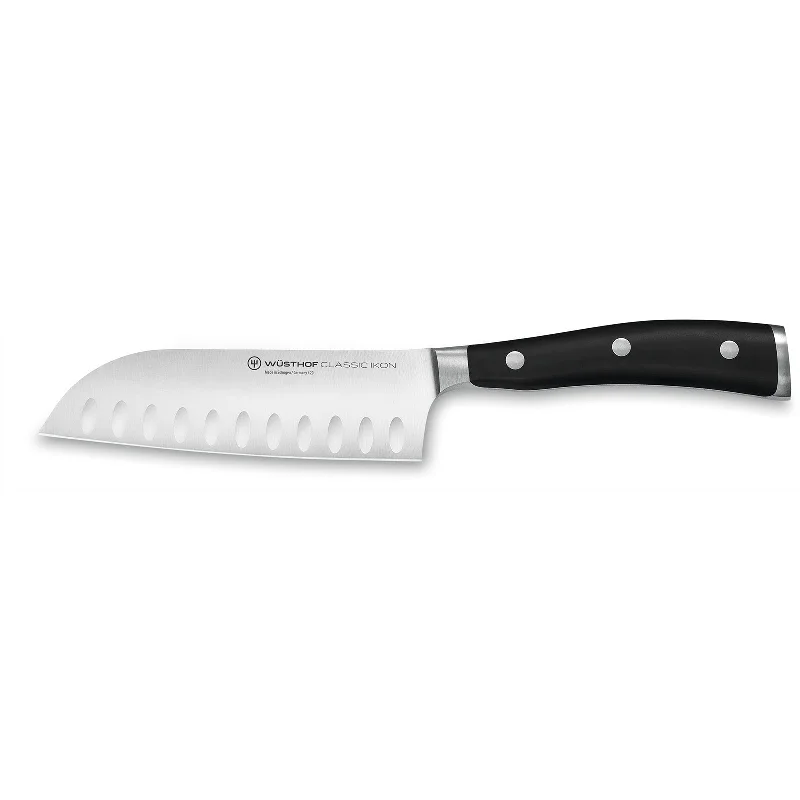 Wusthof Classic Ikon 5 Inch Santoku Knife with Hollow Edge