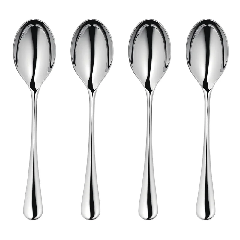 x4 Oval Quenelle Spoon Set