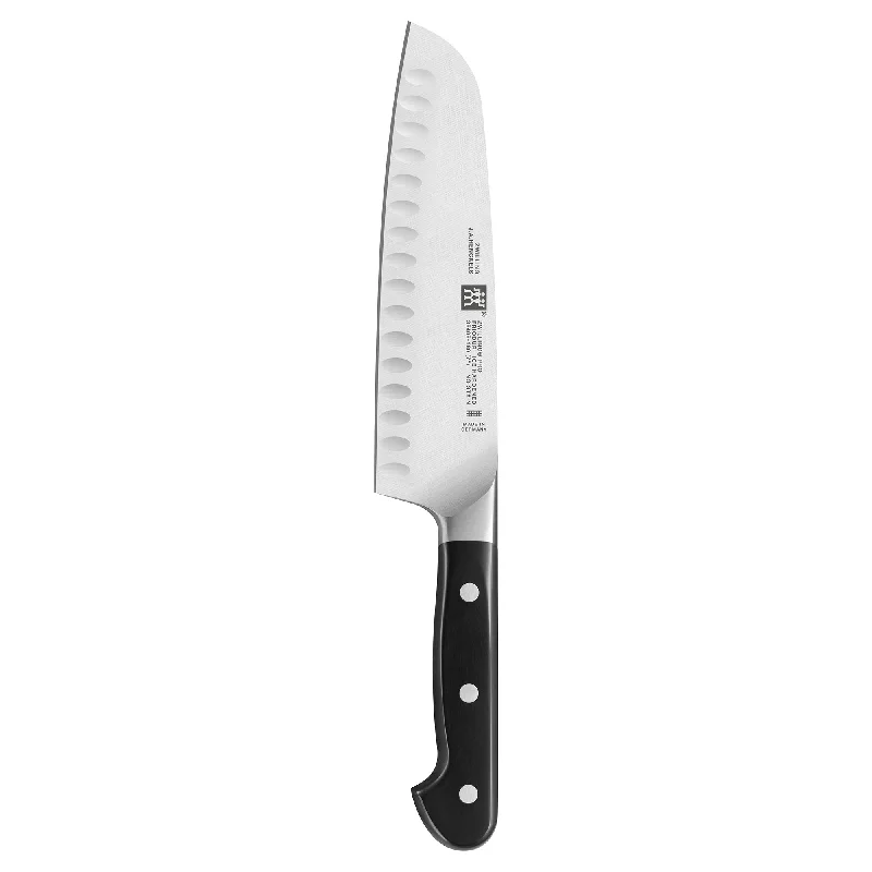 ZWILLING Pro Hollow Edge Santoku Knife