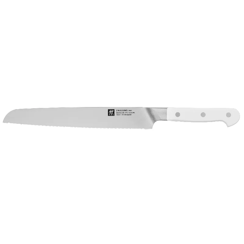 ZWILLING Pro Le Blanc 9-inch Z15 Serrated Bread Knife