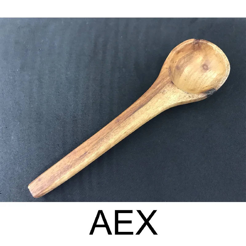 11" Wooden Spoon With Long Hand