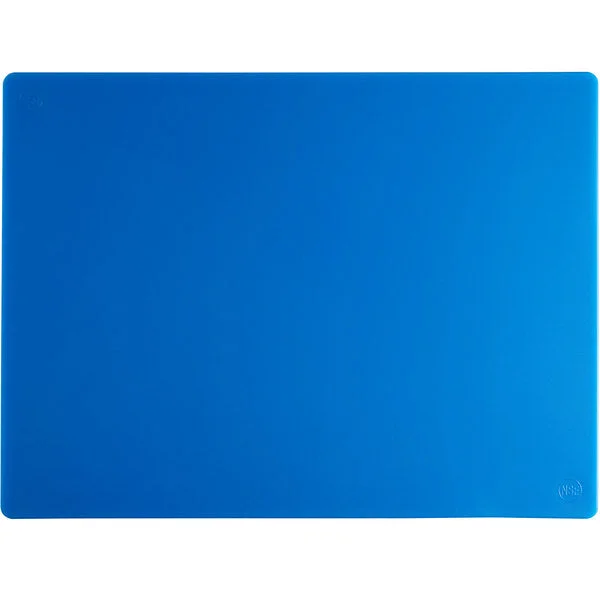 18" x 24" x 1/2" Assorted Color Polyethylene Plastic Cutting Board,NSF