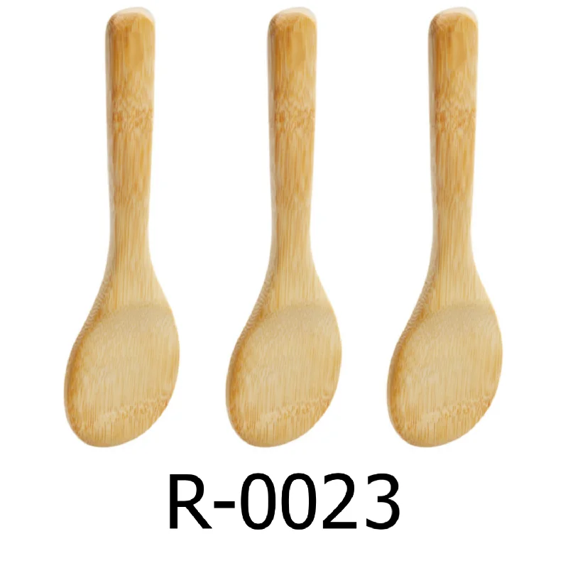 9" Bamboo Rice Spoon (Set of 3)