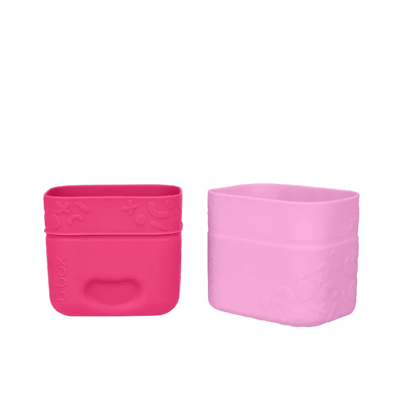 b.box Silicone Snack Cup Set of 2 Berry