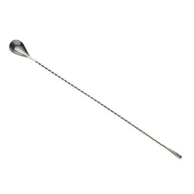 Barfly 16" Classic Bar Spoon with Weighted End, Stainless Steel