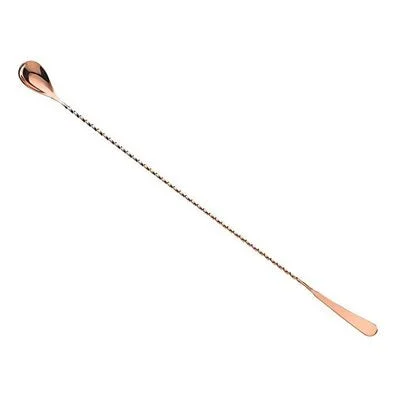 Barfly 17" Japanese Style Bar Spoon, Copper Plated