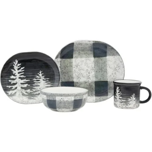 Baum Essex Northfield Dinnerware Set - 16 Pcs